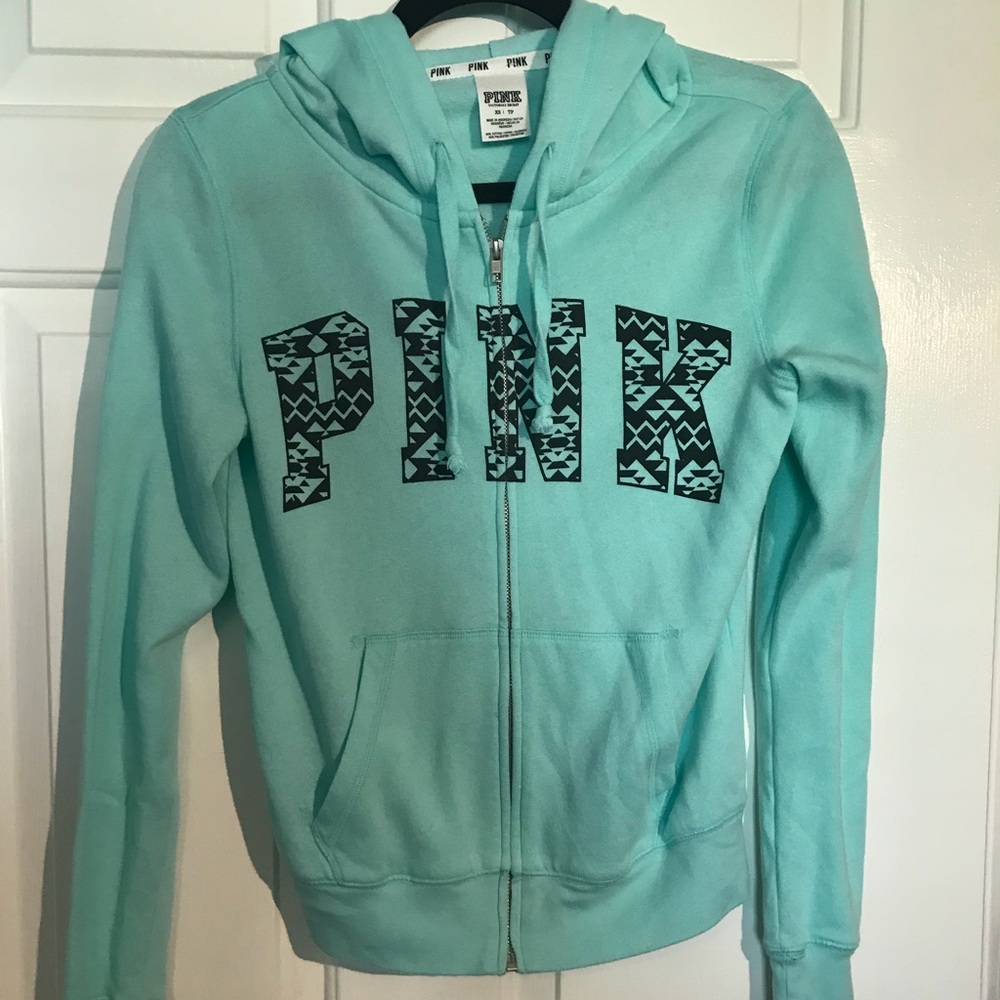 Victoria’s Secret Pink Full Zip Sweatshirt size xs